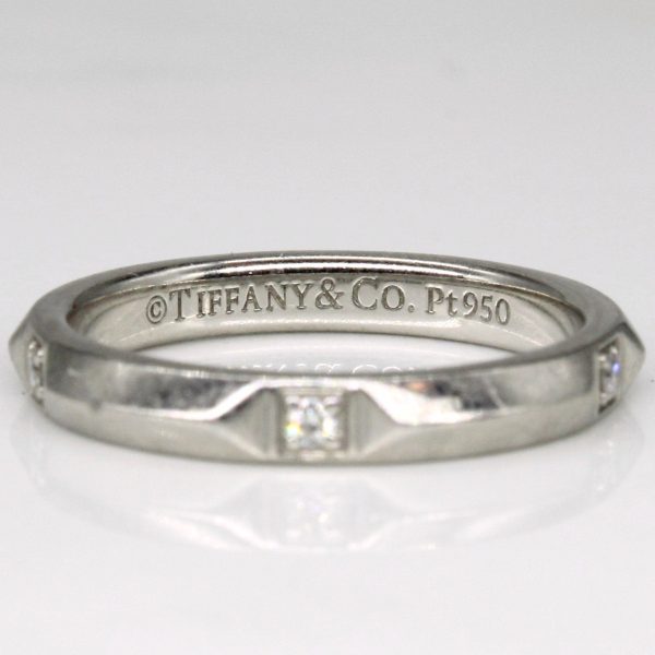 Tiffany & Co  True Band | 0.05ctw | SZ 4.75 | on Sale