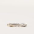 Vera Wang  Diamond Half Eternity Ring | 0.23ctw | SZ 6.25 | Hot on Sale