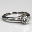 Tiffany & Co.  Solitaire Diamond Engagement Ring | 0.60ct VS1 VS2 G H | SZ 6.25 | Supply