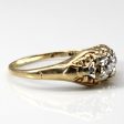 Vintage Old European Cut Diamond Ring | 0.04ct | SZ 6 | on Sale