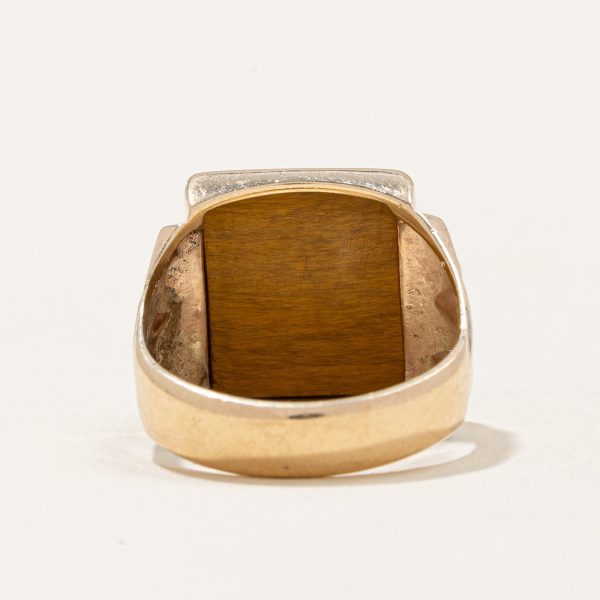 Tiger s Eye Cameo Ring | 6.00ct | SZ 6.75 | Online