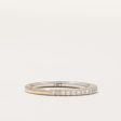 Vera Wang  Diamond Half Eternity Ring | 0.23ctw | SZ 6.25 | Hot on Sale