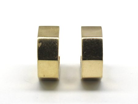 Yellow Gold Huggie Earrings Online Hot Sale