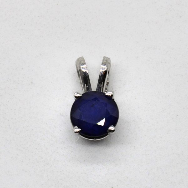 Synthetic Sapphire Pendant | 0.04ct | Online