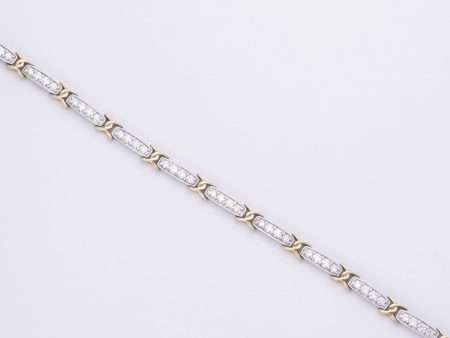 14k  Diamond Bracelet | 2.01ctw | 8  Online now