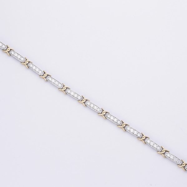 14k  Diamond Bracelet | 2.01ctw | 8  Online now