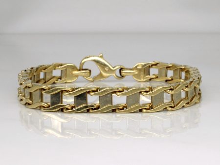 14k Two Tone Gold Bracelet | 8.25  | Online now