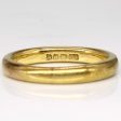 Vintage Canadian 18k Yellow Gold Band | SZ 7.25 | Online Sale