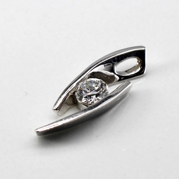 Tension Set Diamond Pendant | 0.28ct | Sale