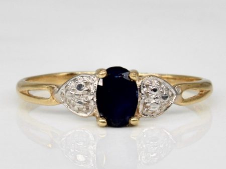 Synthetic Sapphire Ring | 0.47ct | SZ 6.75 | Online now