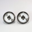 Unique Black Diamond Ace Cufflinks | 3.72 ctw | Sale