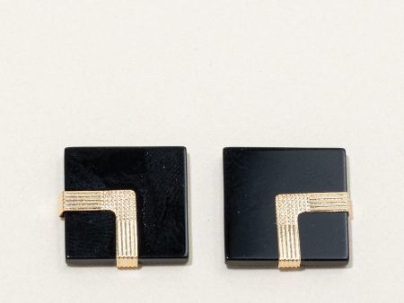 Square Onyx Earrings | 5.00ctw | on Sale