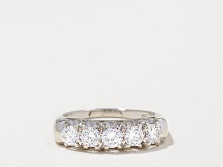 10k White Gold Diamond Ring | 1.00ctw | SZ 7 Online