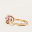 Synthetic Pink Sapphire Cocktail Ring | 2.21ct | SZ 6.5 | For Sale