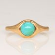 Turquoise Cocktail Ring | 0.60ct | SZ 5.5 | on Sale