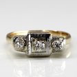 Three Stone Diamond Ring | 0.25ctw | SZ 7.75 | Hot on Sale