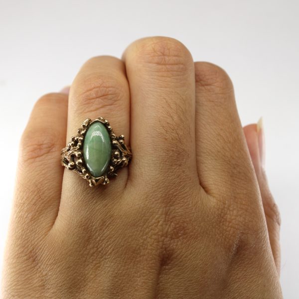 Textured Jadeite Ring | 3.00ct | SZ 5 | Cheap