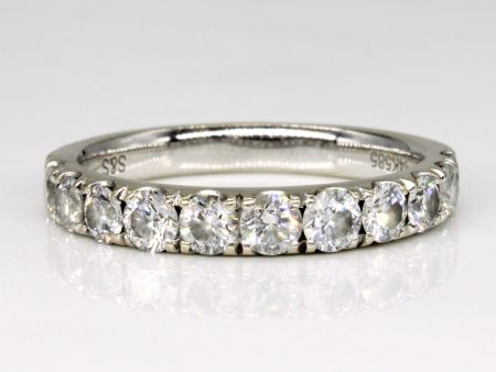 Semi Eternity Diamond Ring | 1.00ctw | SZ 6.25 | Fashion