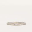 Vera Wang  Diamond Half Eternity Ring | 0.23ctw | SZ 6.25 | Hot on Sale