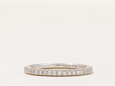 Vera Wang  Diamond Half Eternity Ring | 0.23ctw | SZ 6.25 | Hot on Sale