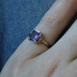 Synthetic Sapphire Ring | 1.85ct | SZ 6 | Cheap