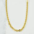 Vintage Italian 18k Yellow Gold Cable Chain | 20.5  | For Discount