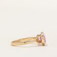 Synthetic Pink Sapphire Cocktail Ring | 2.21ct | SZ 6.5 | For Sale