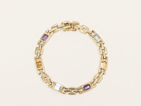 Multi Gem Bracelet | 4.00ctw | 7  | Sale