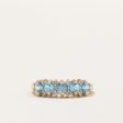 Topaz & Diamond Ring | 0.85ctw, 0.04ctw | SZ 5.75 | Discount