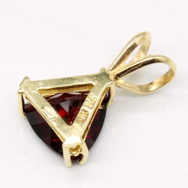 Trilliant Cut Garnet Pendant | 3.00ct | For Discount