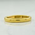 Victorian 1912 18k Yellow Gold Band | SZ 7.5 | Discount