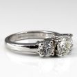 Three Stone Diamond Ring | 1.71ctw I2 J | SZ 6 | Online Sale