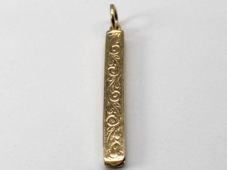 Yellow Gold Filer Pendant Online Sale