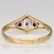 Vintage Natural & Synthetic Ruby Ring | 0.09ctw | SZ 7.5 | Online Sale