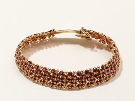 Garnet Bracelet | 35.95ctw | 8.5  | Discount