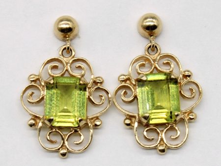 Synthetic Spinel Earrings | 3.50ctw | For Discount