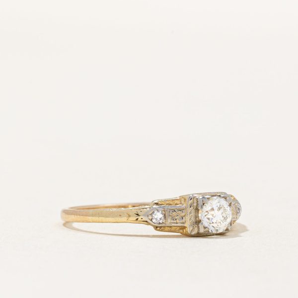 Vintage Diamond Ring | 0.29ctw | SZ 8 | For Cheap