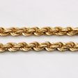 Vintage Italian 18k Yellow Gold Rope Chain | 20  | Online Hot Sale