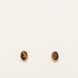 Tiger s Eye Stud Earrings | 0.90ctw | Sale