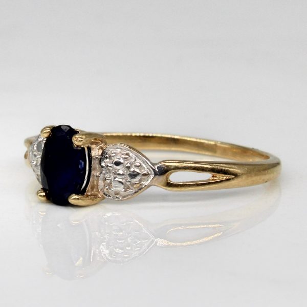 Synthetic Sapphire Ring | 0.47ct | SZ 6.75 | Online now