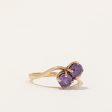 Synthetic Colour Changing Sapphire Bypass Ring | 0.90ctw | SZ 6 | Online