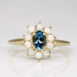 Topaz & Opal Ring | 0.50ct, 0.20ctw | SZ 7.75 | For Sale