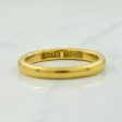 Victorian 1912 18k Yellow Gold Band | SZ 7.5 | Discount