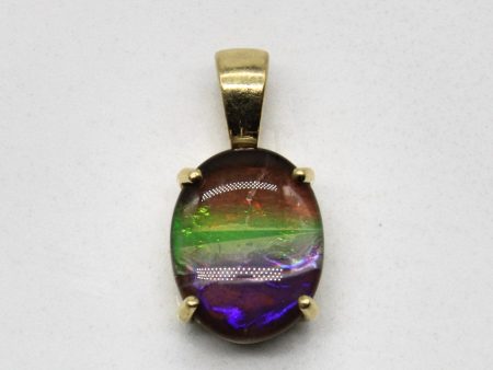 Triplet Ammolite Pendant | 0.90ct | Discount