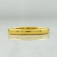 Victorian 1912 18k Yellow Gold Band | SZ 7.5 | Discount