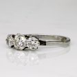 Three Stone Diamond Ring | 1.00ctw | SZ 7.5 | Supply