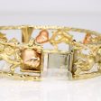 14k Two Tone Gold Cherub Bracelet | 6.5  | Online Sale