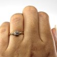 Solitaire Diamond Vintage Ring | 0.03ct | SZ 5.75 | on Sale