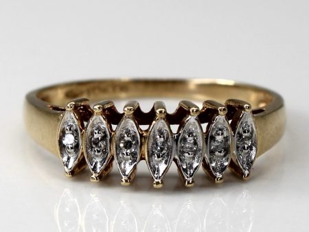 Textured Diamond Ring | 0.04ctw | SZ 7 | Online Sale