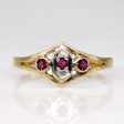 Vintage Natural & Synthetic Ruby Ring | 0.09ctw | SZ 7.5 | Online Sale